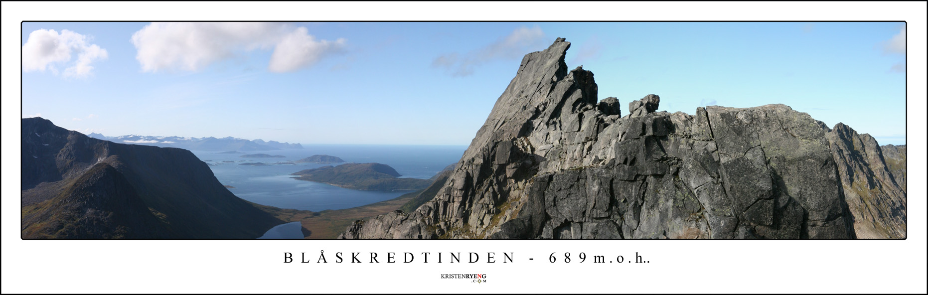 Panorama-Blaskredtinden4.jpg - Blåskredtinden - 689 moh (Kvaløya)