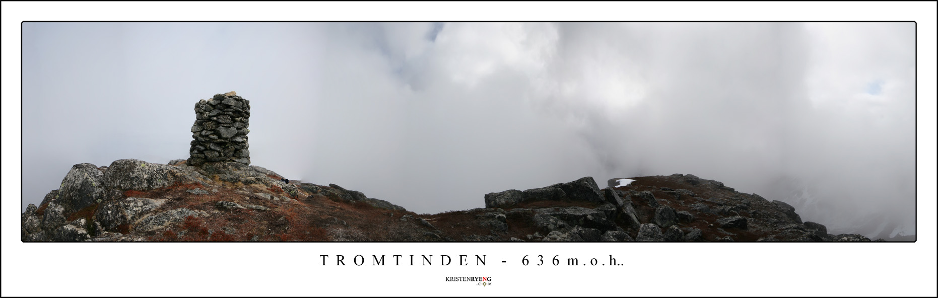 Panorama-Tromtinden.jpg - Tromtinden - 636 moh (Kvaløya)